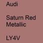 Preview: Audi, Saturn Red Metallic, LY4V.